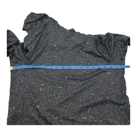 Lululemon Hoodie Mens M Fresh Form Black White Gray Heathered Athleisure Gym - Picture 4 of 5
